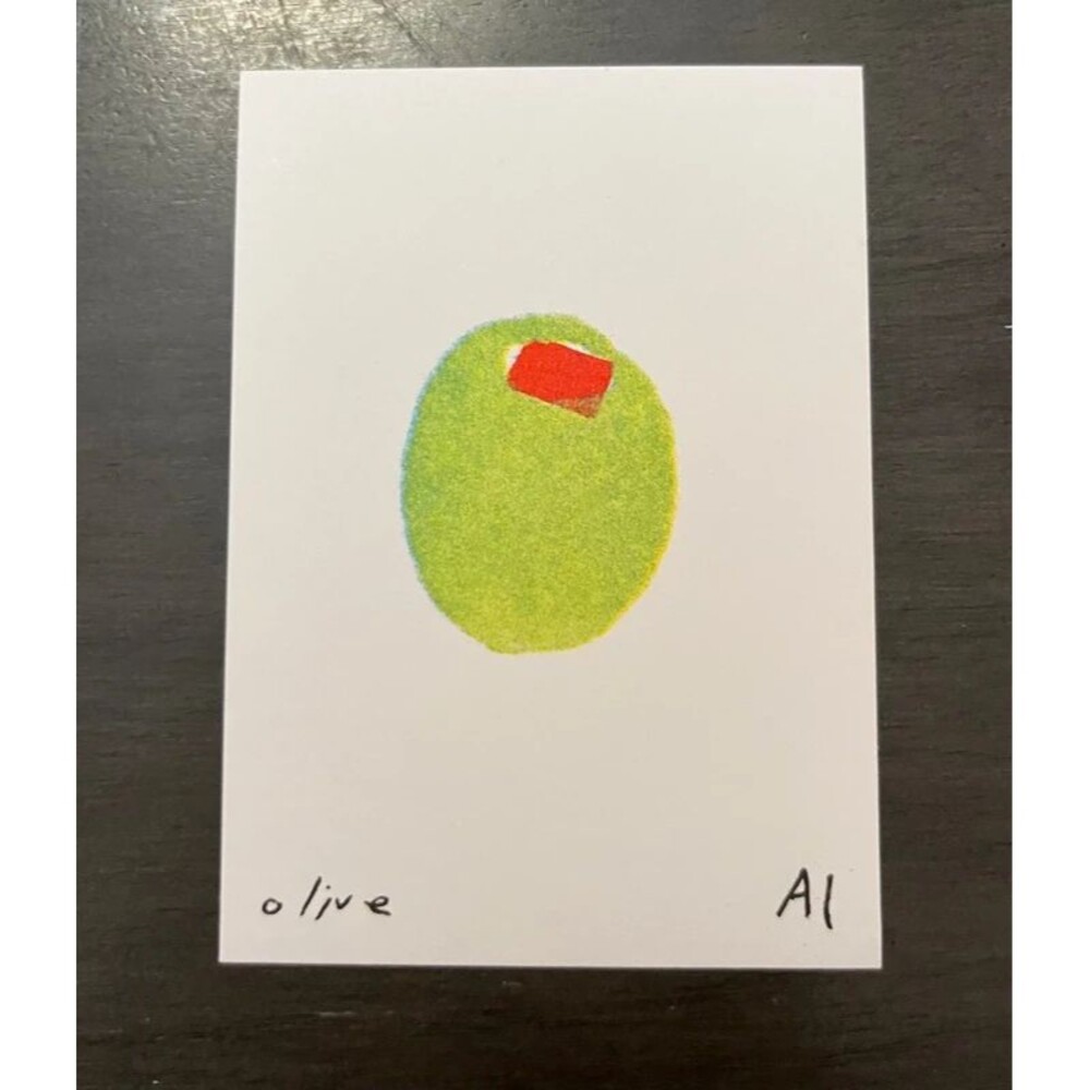 Ana Inciardi Mini Print - Olive